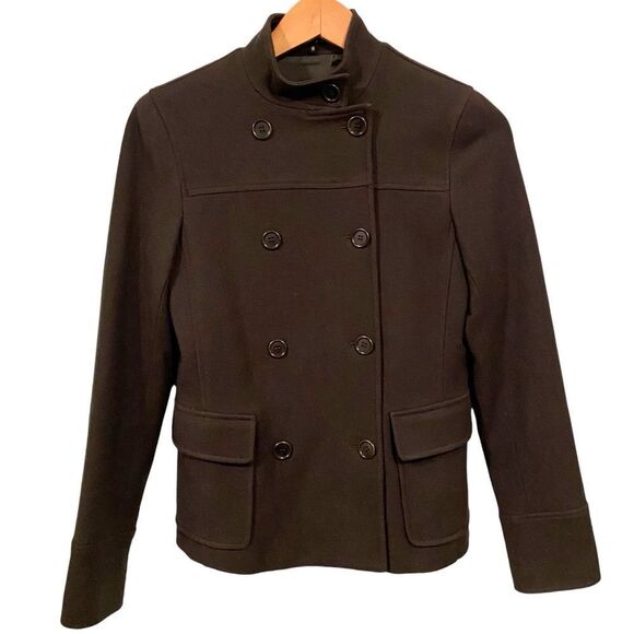 Theory Double-Breasted Peacoats Military Jacket Style in Size XS - Picture 1 of 6